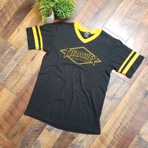 Thrasher Magazine OG Diamond Ringer T-Shirt Sz. M